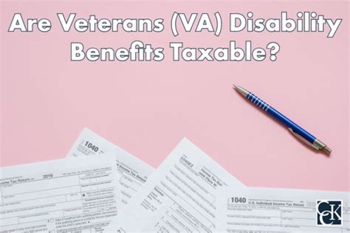 Is disabled veteran income taxable?