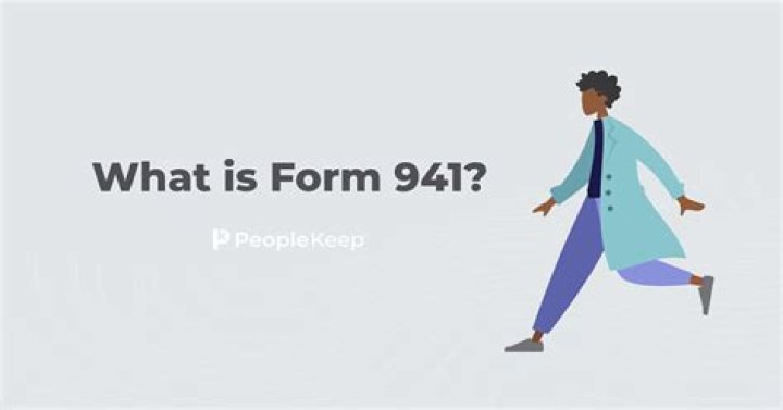 Is form 941 required?