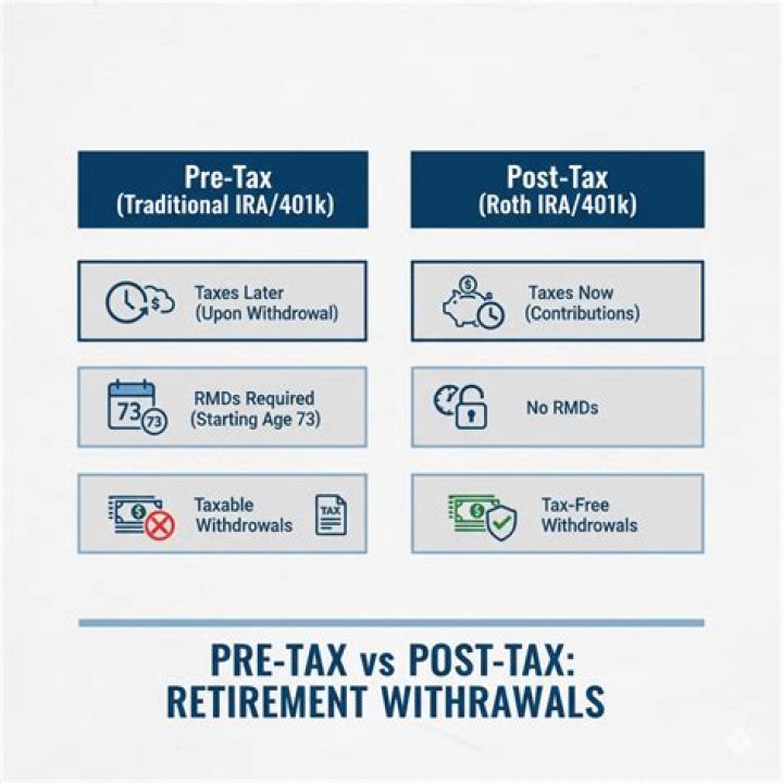 Is IRA pre-tax or post tax?