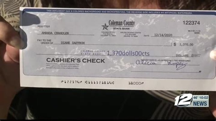 Is it safe to mail a large cashiers check?