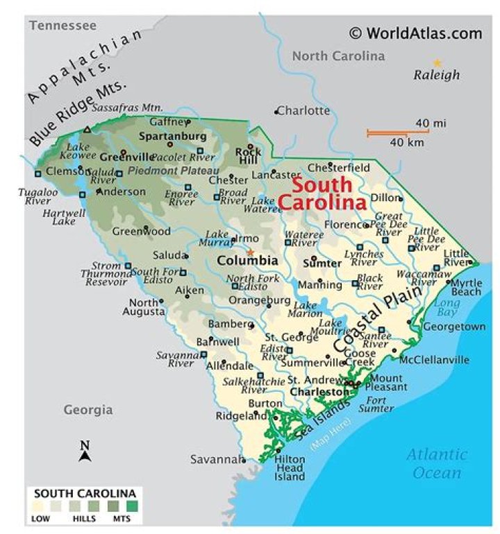 Is South Carolina a tax lien state?