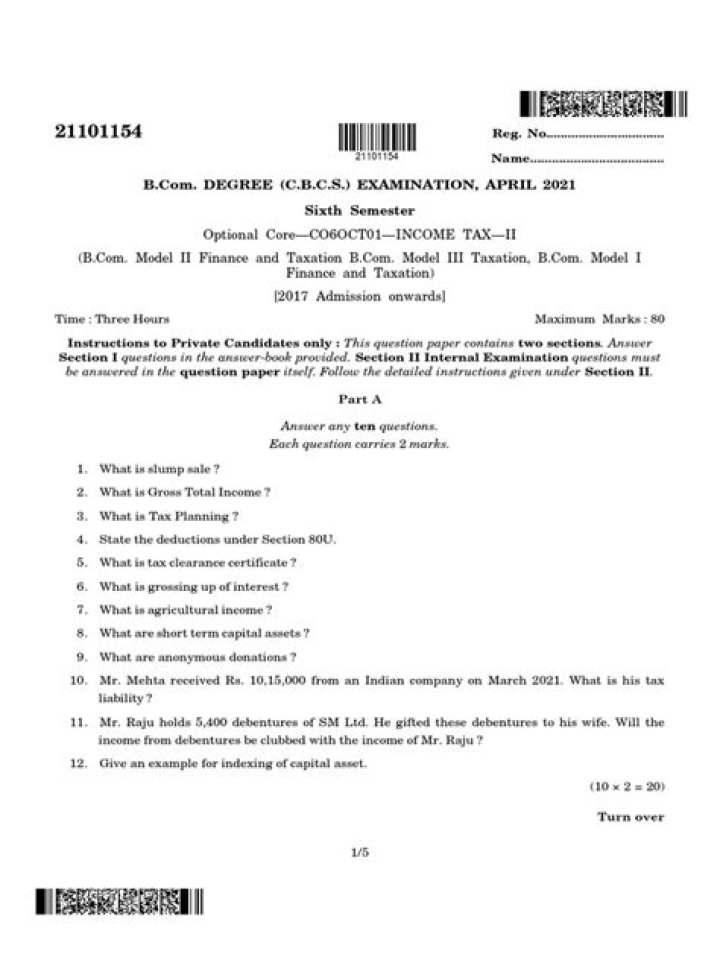 Is the income tax question paper free to download?