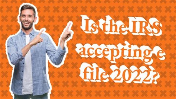 Is the IRS accepting e file 2021?