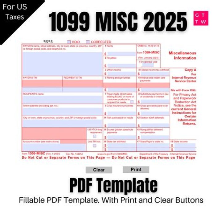 Is there a copy of the 2016 Form 1099 MISC?