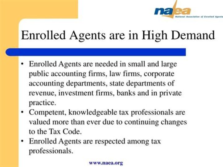 Is there a demand for enrolled agents?