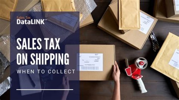 Is there sales tax on shipping charges in California?