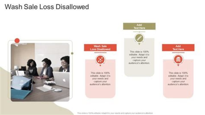 Is wash sale loss disallowed taxable?