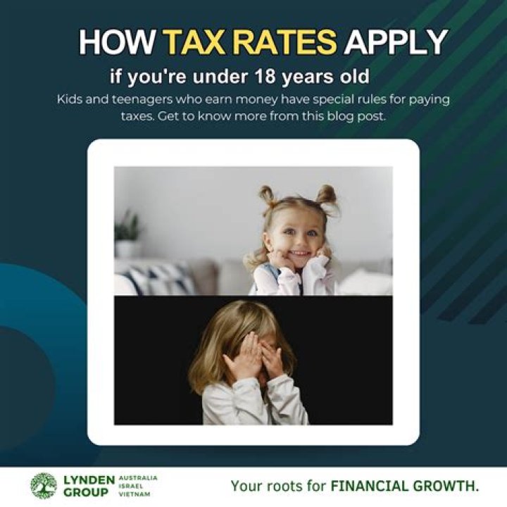 What age is a minor for tax purposes?