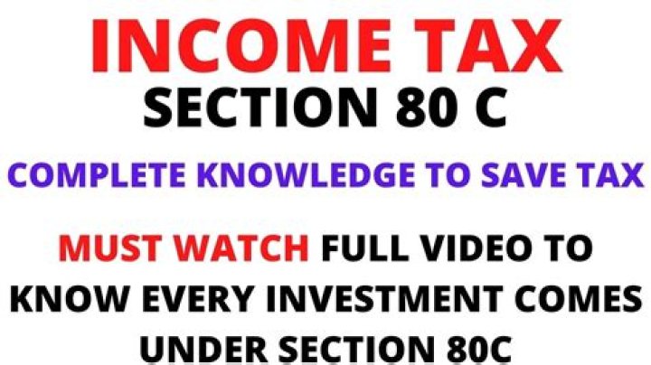 What all comes under 80C?