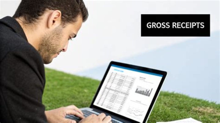 What are gross receipts in real estate?