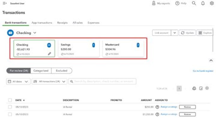 What are QBO posting transactions?