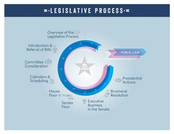 What are the 5 steps of the legislative process?