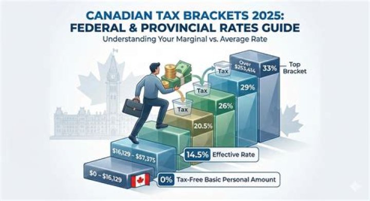 What are the Canadian tax brackets for 2019?