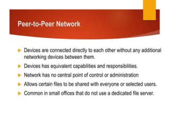 What are the main differences between peer-to-peer networks and domain based networks?