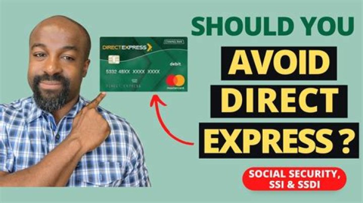 What bank does Social Security use for direct express?