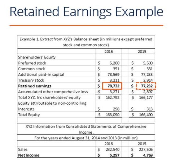What can retained earnings be used for?