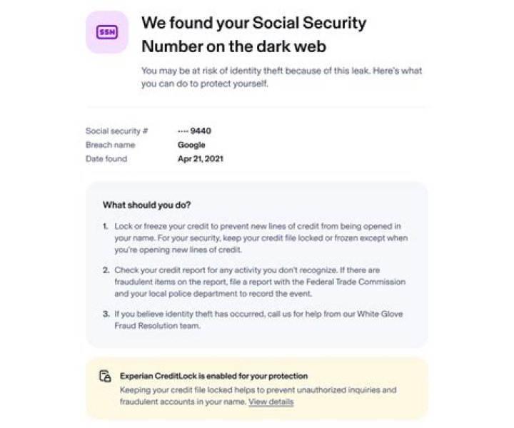 What can someone find out with your Social Security?