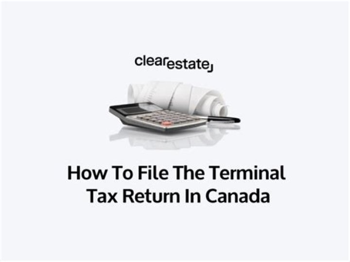 What date is terminal tax due?