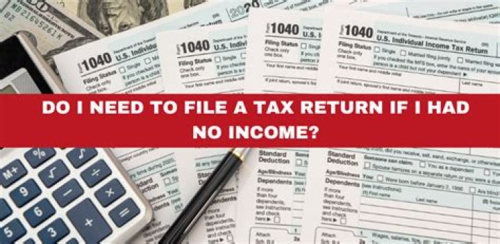 What do I file if I had no income?