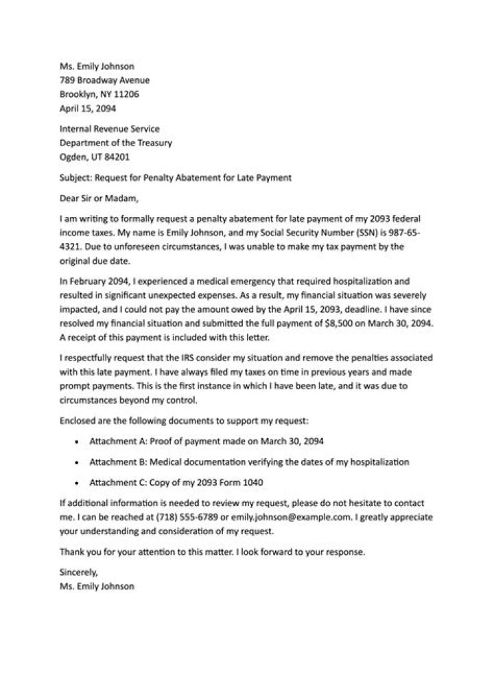 What do I need to send to the IRS for a change of address?