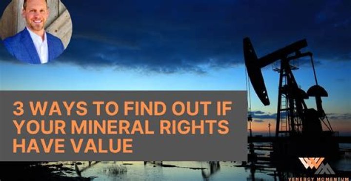 What do mineral rights give you?