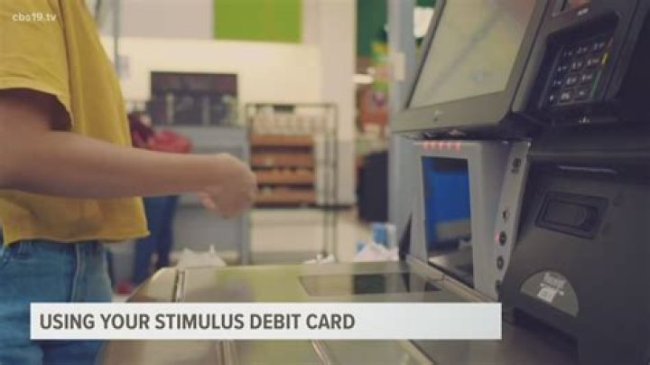What do you do if you cut up your stimulus debit card?