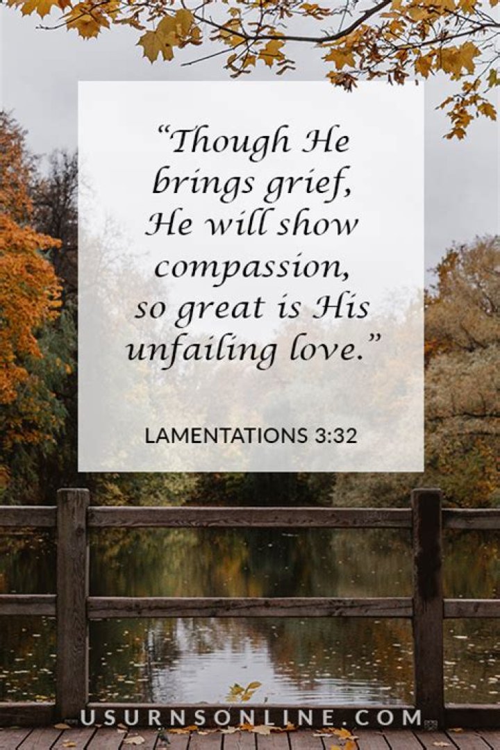 What do you say to someone who lost their husband a month ago?