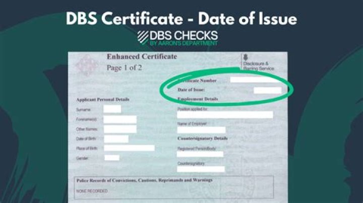 What documents do you need for DBS check?