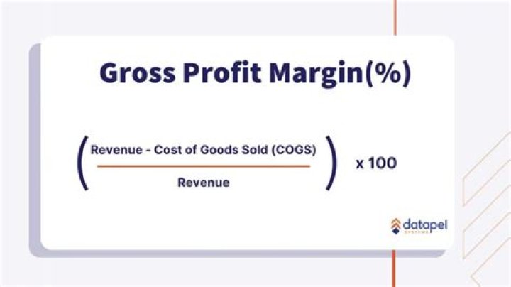 What does a decrease in gross profit percentage mean?