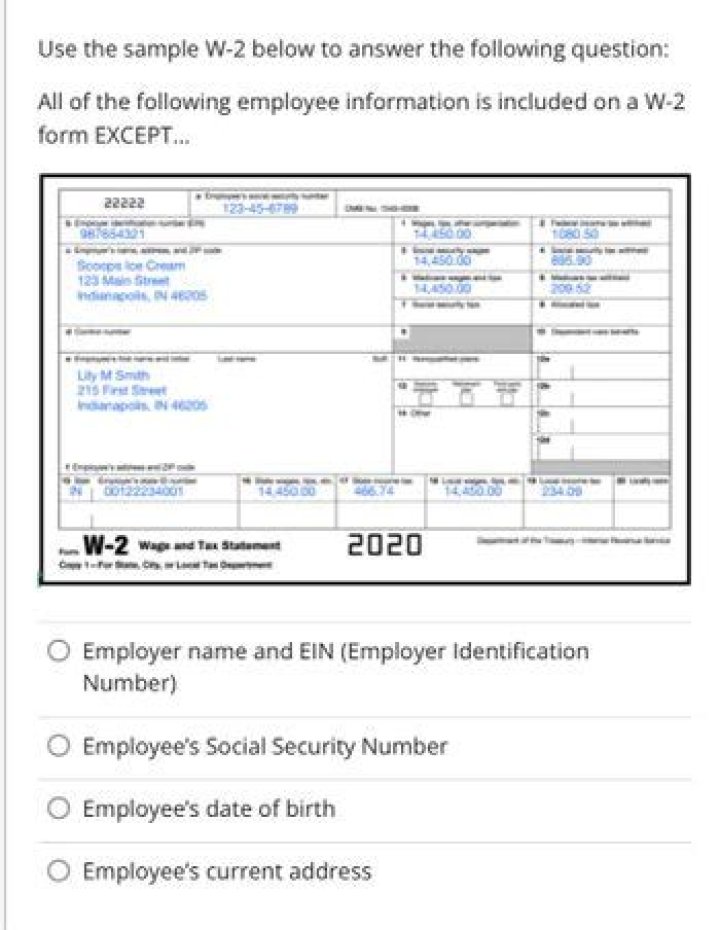 What does an employer report on a W-2 form?