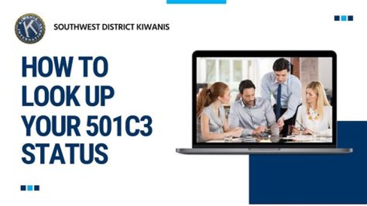 What does it mean to have 501c3 status?