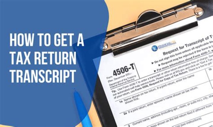 What does it mean when you dont get a tax return transcript?