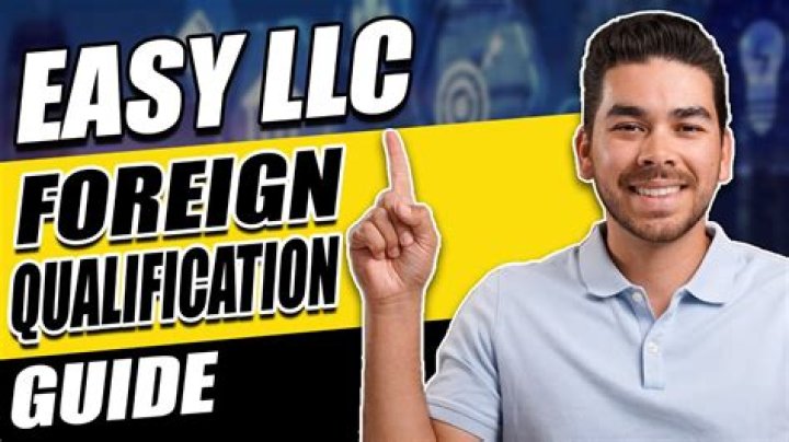 What does LLC Foreign mean?