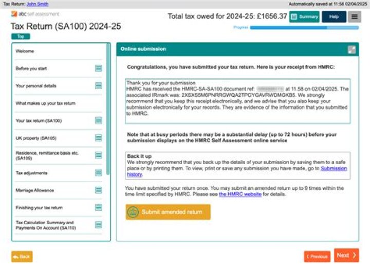 What happens if my son files his own tax return?