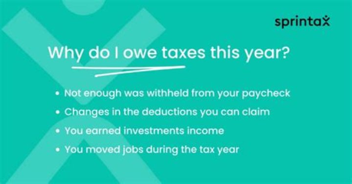 What happens if you owe taxes on a past due tax return?