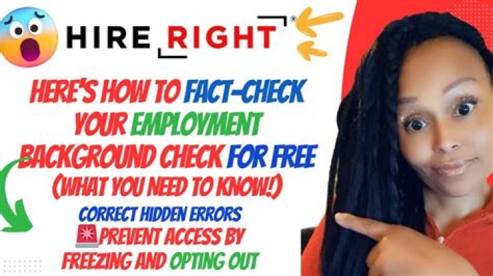 What information does HireRight check?