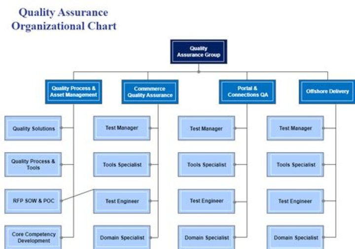 What is a department organizational chart?
