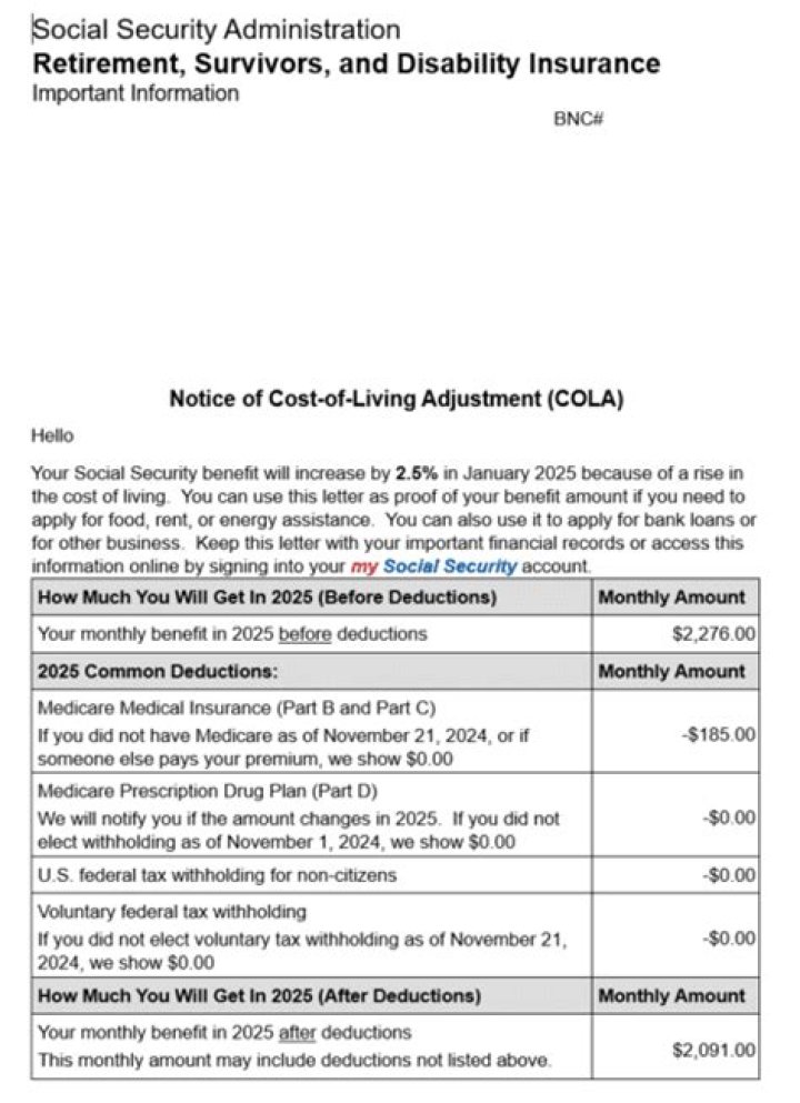 What is a tax adjustment notice?