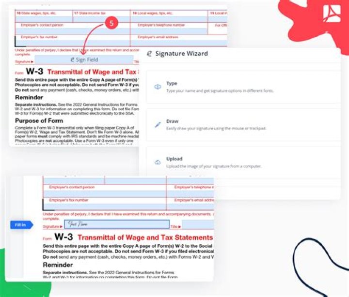 What is a w3 Transmittal?