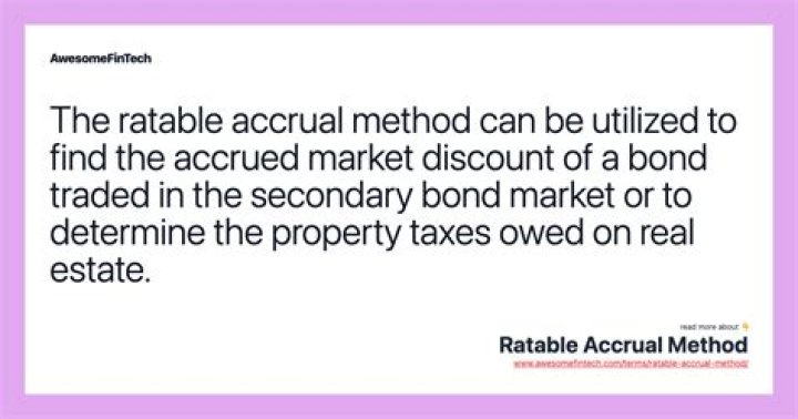 What is accrued market discount on 1099?