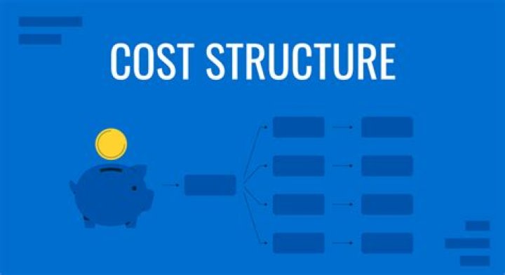What is cost structure with example?