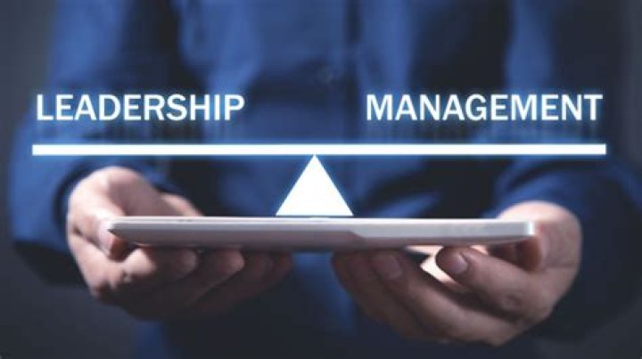 What is difference between management and leadership?