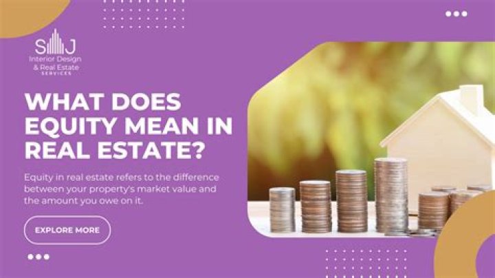 What is net equity in real estate?