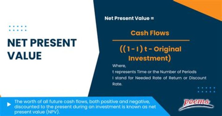 What is net present value of a company?