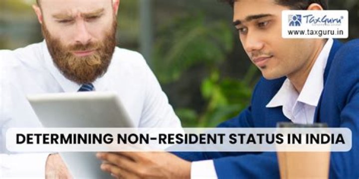 What is resident and non-resident status?