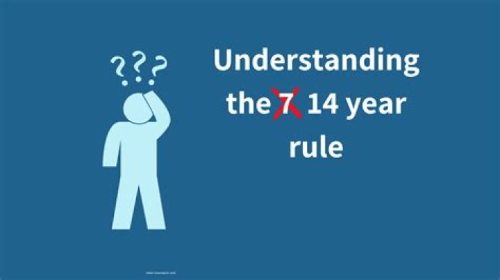What is the 14 year rule for IHT?