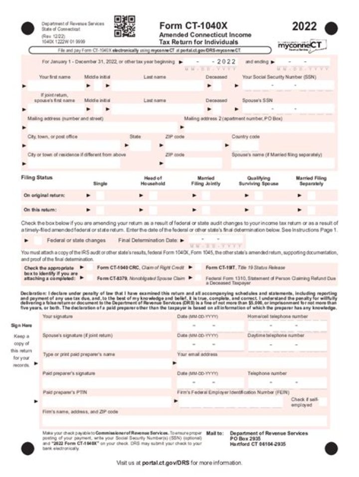 What is the address to send 1040X?