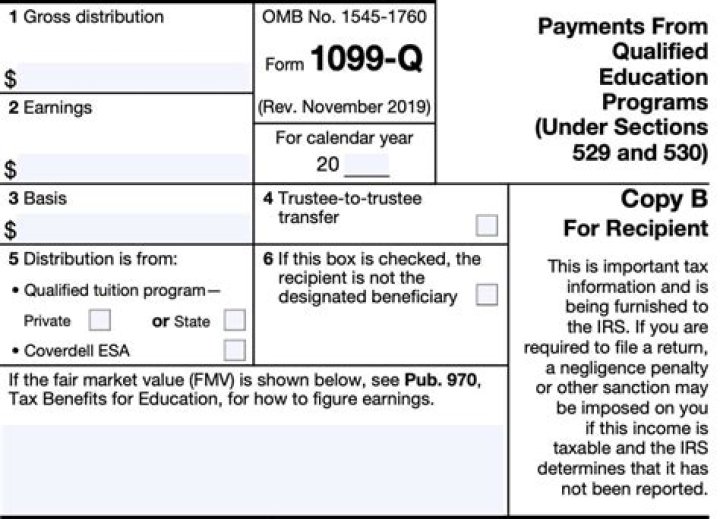 What is the difference between 1099q and 1098-T?