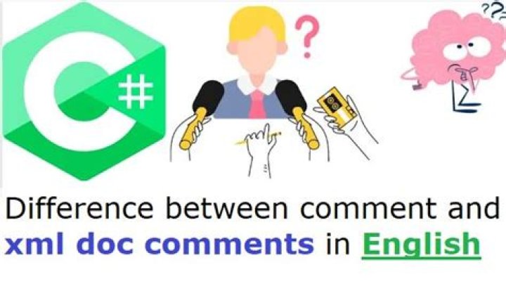 What is the difference between comment and explain?