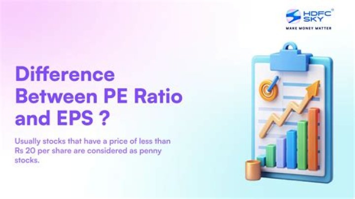 What is the difference between PE and EPS?
